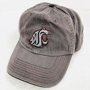 Washington State Cougars NCAA Team Logo Hat Cap Adjustable Strapback College